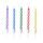 Dark Birthday Candles 10 pcs