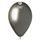 Balónek chromovaný 1 KS lesklý vesmírně šedý - průměr 33 cm