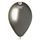 Chromed Balloon 1 PC Shiny Space Gray - Diameter 33 cm