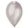 Metalické balónky 100 ks strieborné - priemer 26 cm