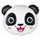 Fóliový balónek Panda - 52 cm