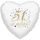 51. narozeniny balónek srdce