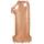 Balloon foil numerals rose gold - Rose Gold 115 cm - 1