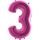 Pink Foil Balloon Number 3 - 115 cm