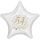 54. narozeniny balónek hvězda