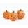 dýně na Halloween 3 kusy, skládanka z kartonu 1120008