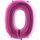 Fóliové balóniky s číslicami PINK - Ružová 115 cm - 0
