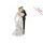Wedding cake topper - newly wed couple 21 cm