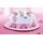 Cake mat 32cm with lace - set of 5