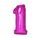 Balloon foil numerals pink 35 cm - 1 (NELZE PLNIT HELIEM)