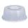 Round cake box with lid portable white - 33 cm