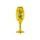 Foil balloon Champagne glass - champagne "Cheers" 28x80 cm