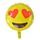 Balloon foil smiley Love 45 cm