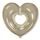 Foil balloon Heart silver 90 cm