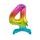 Rainbow foil balloon on base, 74 cm - 4