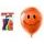 balónek nafukovací 12ks sáček smile 23 cm mix 8000108