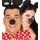 Black Foam Nose - Mickey Mouse 5 cm