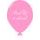 I'm getting married balloon pink