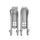 Stainless Steel Door Hook 2 pcs WIDE