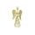 anděl 30cm zlatý metal s andělskou trubkou 8882345