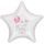 5. narodeniny ružový slon hviezda fóliový balón