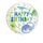 Balón foliový DINOSAURUS - Zelenomodrý - Happy birthday - Všechno nejlepší - 45 cm