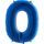 Balloon foil numerals BLUE - BLUE 115 cm - 0