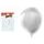 balónek nafukovací 12ks sáček standard 30cm bílý 8000122