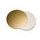 Tortová podložka zlatá kruh 22 cm