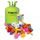 Helium for balloons disposable container 0,42m3+30 balloons