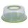 Food box with lid portable green - 33 cm