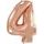 Balloon foil numerals rose gold - Rose Gold 115 cm - 4