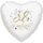 38. narozeniny balónek srdce