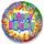 Balón foliový Happy Birthday candle 45 cm