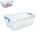 Low Rectangular Plastic Storage Box 10L