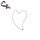 Large Curved Heart Cookie Cutter