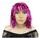 Pink Foil Wig