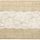 Dekorační juta s bílou krajkou / běhoun 0,28 x 2,75 m