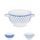 Ceramic Soup Bowl BLUE DESIGN 0.75 L