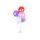 Stand for 7 balloons - 70cm