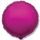 Foil Balloon 45 cm Round Metallic Dark Pink (Fuchsia)