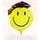 Foil Smiley Balloon - Graduation 95 cm