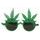 Glasses with hemp leaves - marijuana