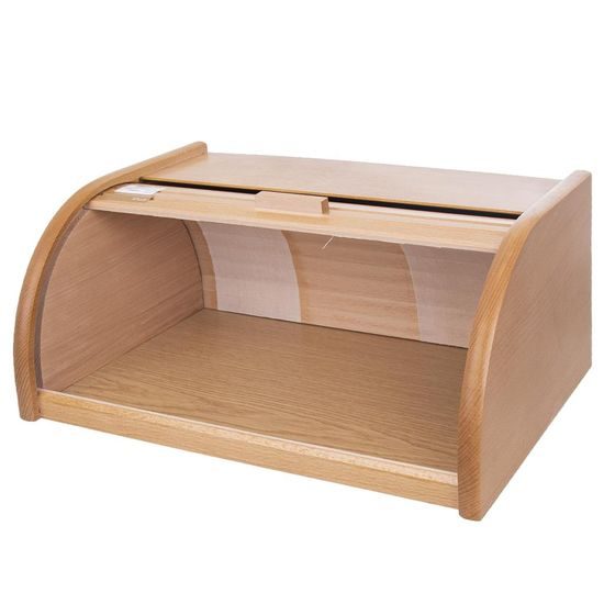 Breadbox wood 38,5x29x18 cm AMALIE YELLOW