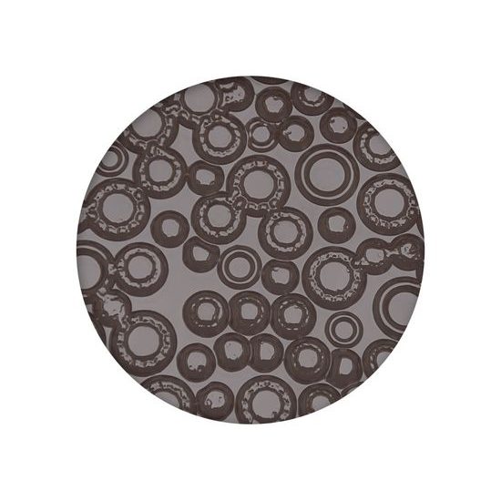 Nyomat és szerkezeti fólia Pöttyös pontok - Polka Dot Design 15 x 30 cm