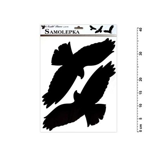 Samolepící dekorace 429 ptáci 42x30cm