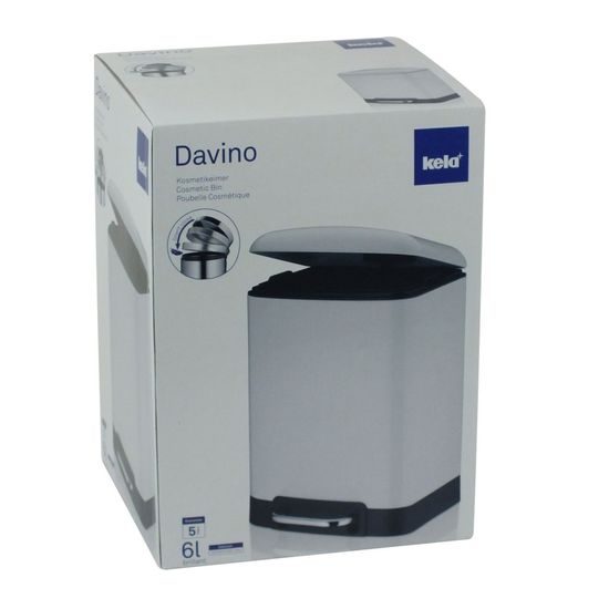 Koš kosmetický DAVINO 6 l bílý