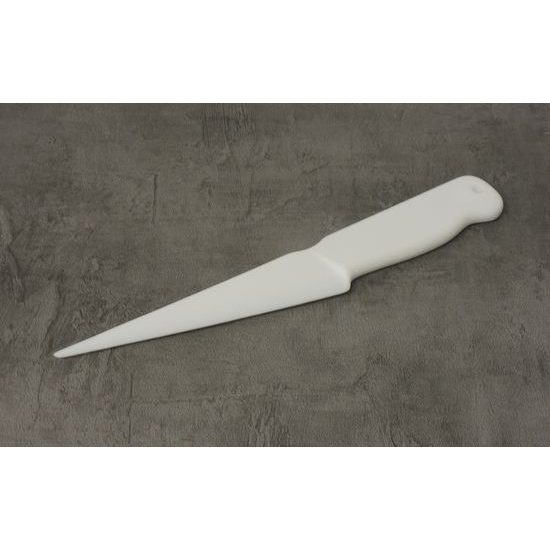 Plastic modelling knife for marzipan and cutting masses