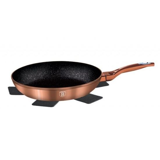 Pánev s mramorovým povrchem 28 cm Rosegold Metallic Line