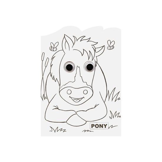 omalovánky A4 pohyblivé oči Mazlíčci 1l 210x270/16 5301013